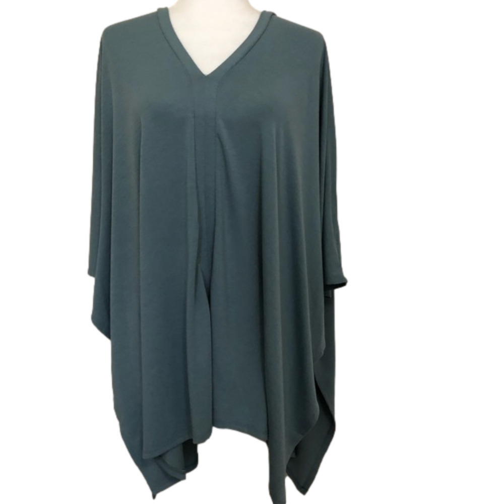 Super Soft and Flowy Poncho Tunic